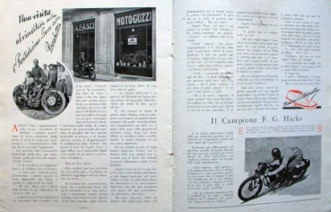 "La Rivista del Gargoyle" Mobiloil-Gasstation-Magazine 1929 four issues (6798)